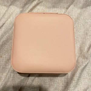 Pink Travel Jewelry Case